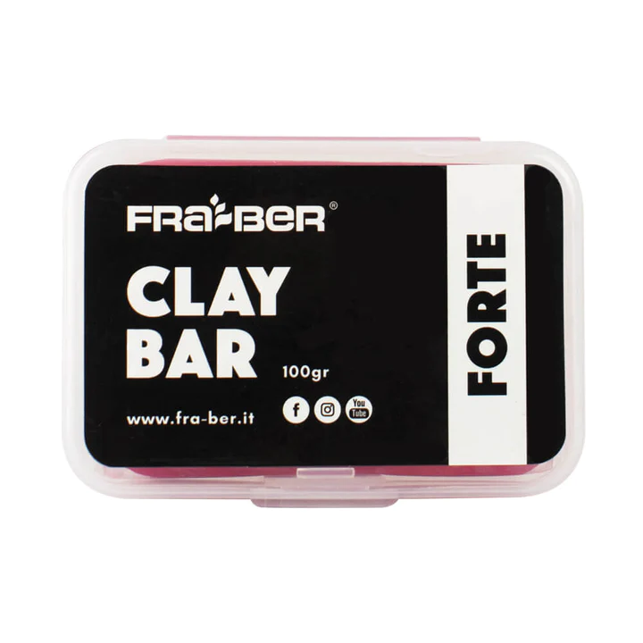 CLAY BAR ROSSA RED FORTE GLINA ZA MEHANIČKU DEKONTAMINACIJU 100GR